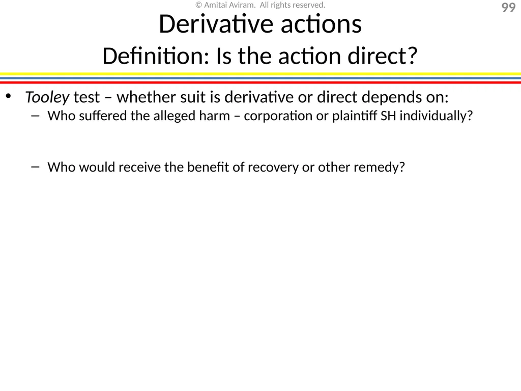 Mergers & acquisitions, Chapter 1 (Business - slide 99 of 140