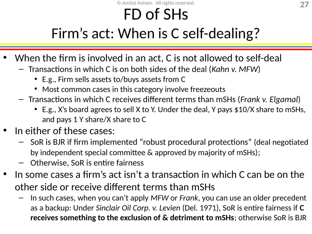 Mergers & acquisitions, Chapter 1 (Business - slide 27 of 140