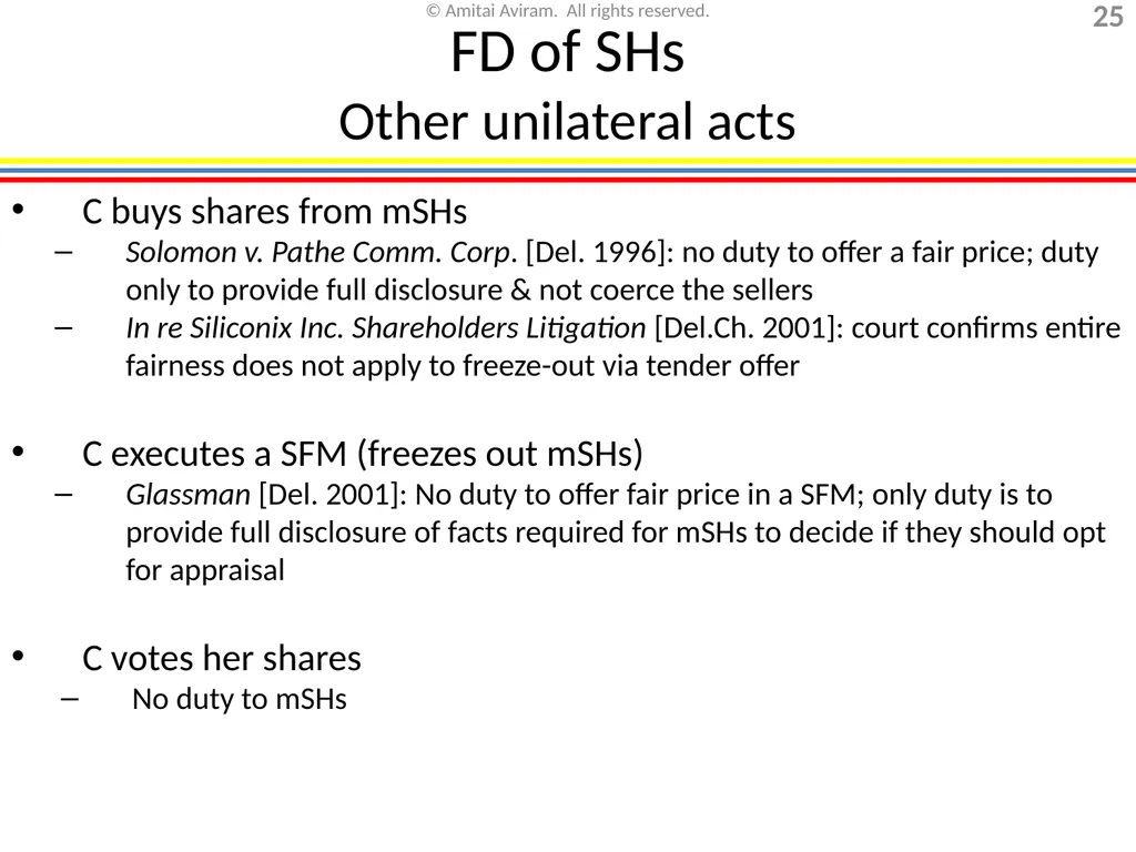 Mergers & acquisitions, Chapter 1 (Business - slide 25 of 140