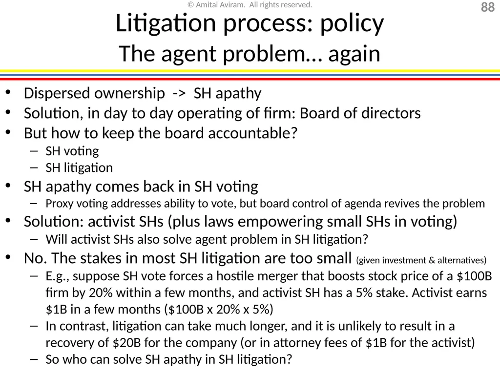 Mergers & acquisitions, Chapter 1 (Business - slide 88 of 140