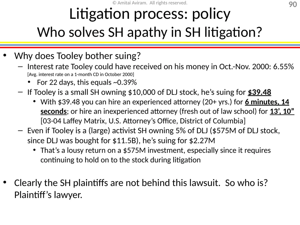 Mergers & acquisitions, Chapter 1 (Business - slide 90 of 140