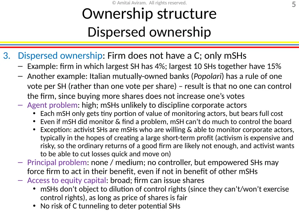 Mergers & acquisitions, Chapter 1 (Business - slide 5 of 140
