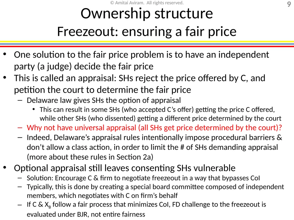 Mergers & acquisitions, Chapter 1 (Business - slide 9 of 140