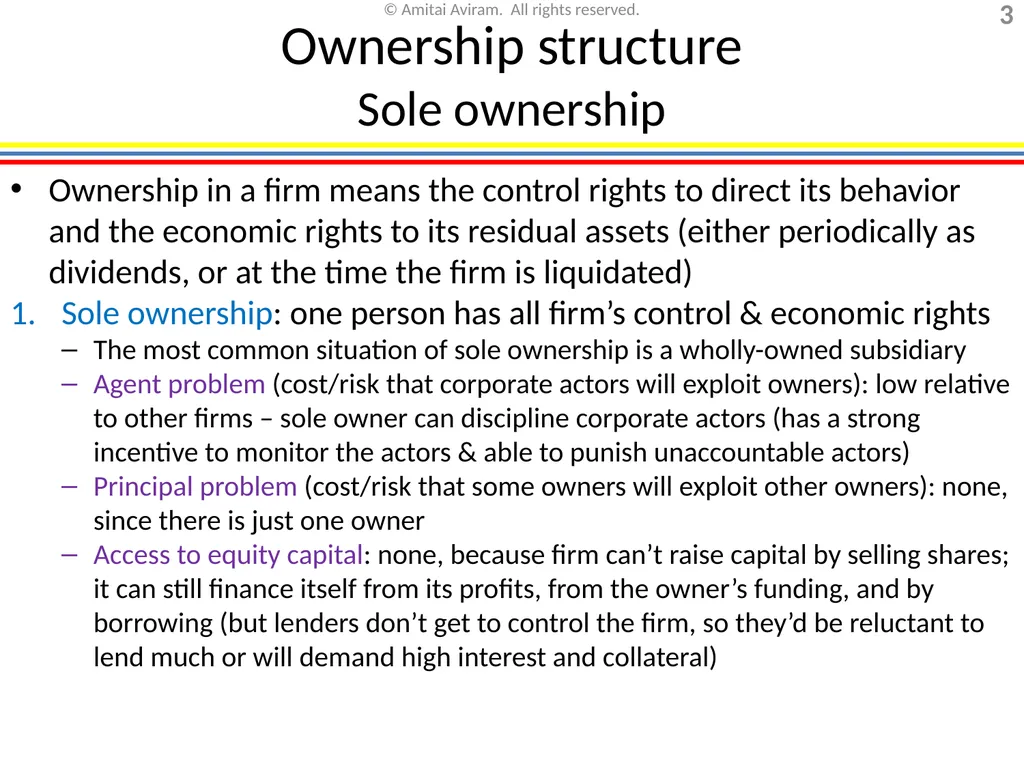 Mergers & acquisitions, Chapter 1 (Business - slide 3 of 140