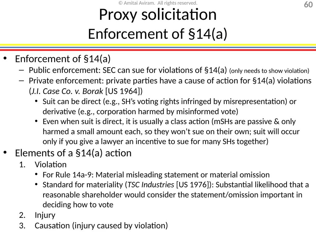 Mergers & acquisitions, Chapter 1 (Business - slide 60 of 140