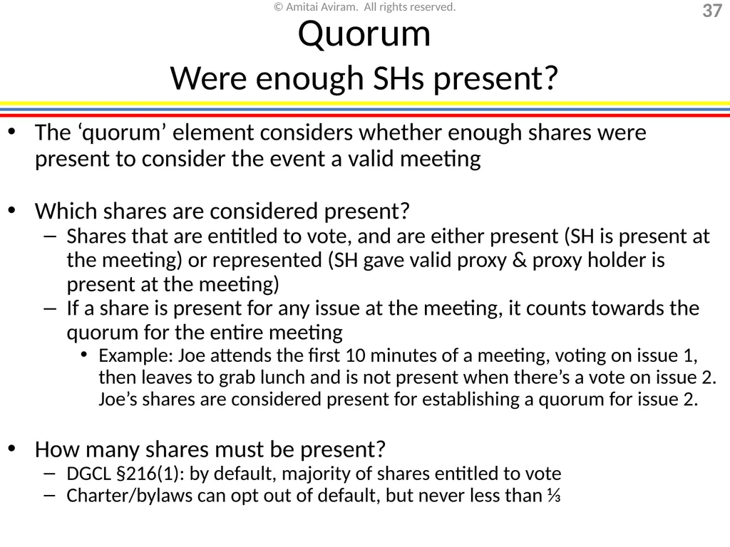 Mergers & acquisitions, Chapter 1 (Business - slide 37 of 140