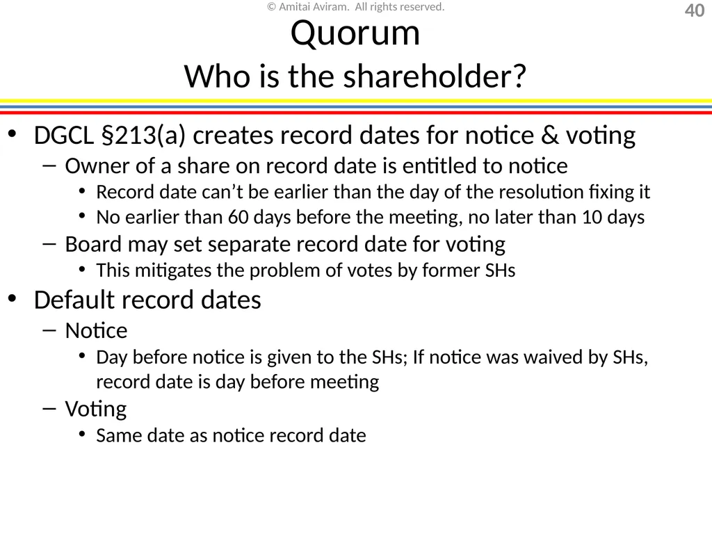 Mergers & acquisitions, Chapter 1 (Business - slide 40 of 140
