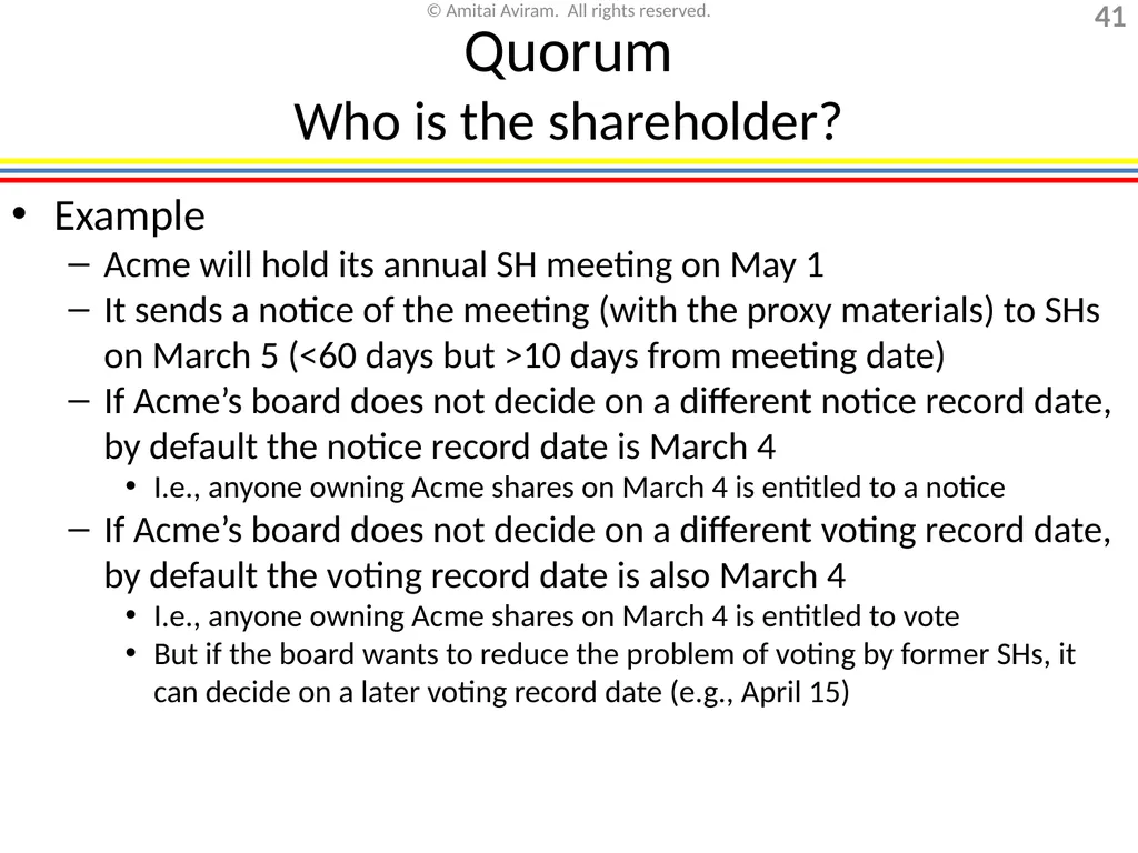 Mergers & acquisitions, Chapter 1 (Business - slide 41 of 140
