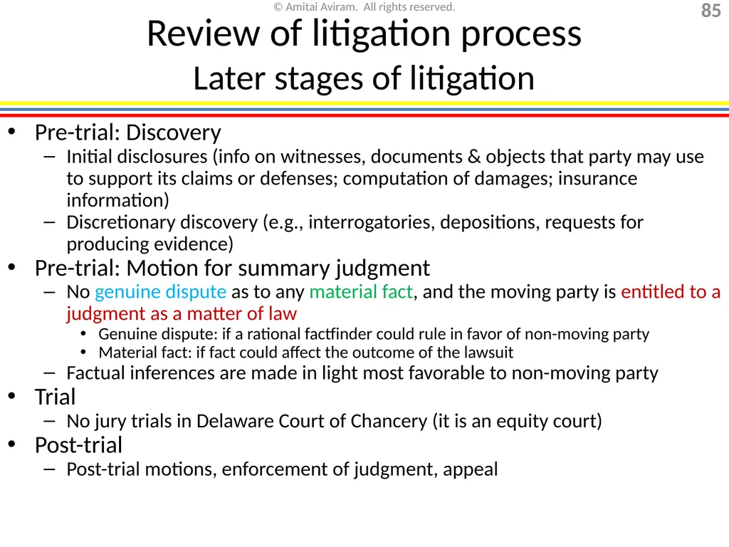 Mergers & acquisitions, Chapter 1 (Business - slide 85 of 140