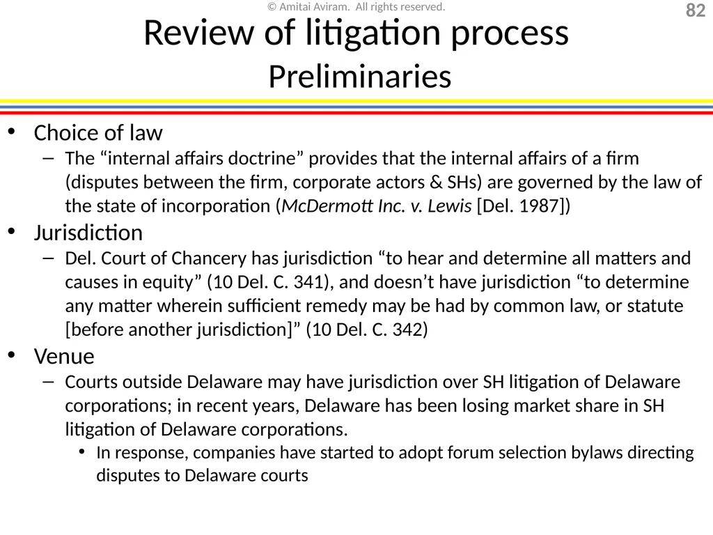 Mergers & acquisitions, Chapter 1 (Business - slide 82 of 140