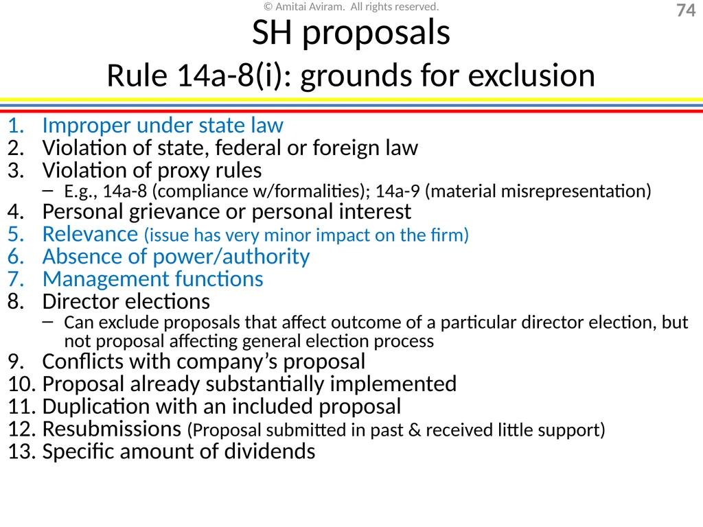 Mergers & acquisitions, Chapter 1 (Business - slide 74 of 140