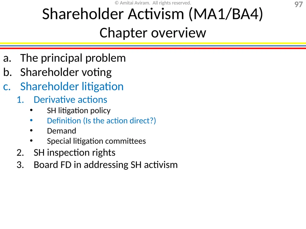 Mergers & acquisitions, Chapter 1 (Business - slide 97 of 140