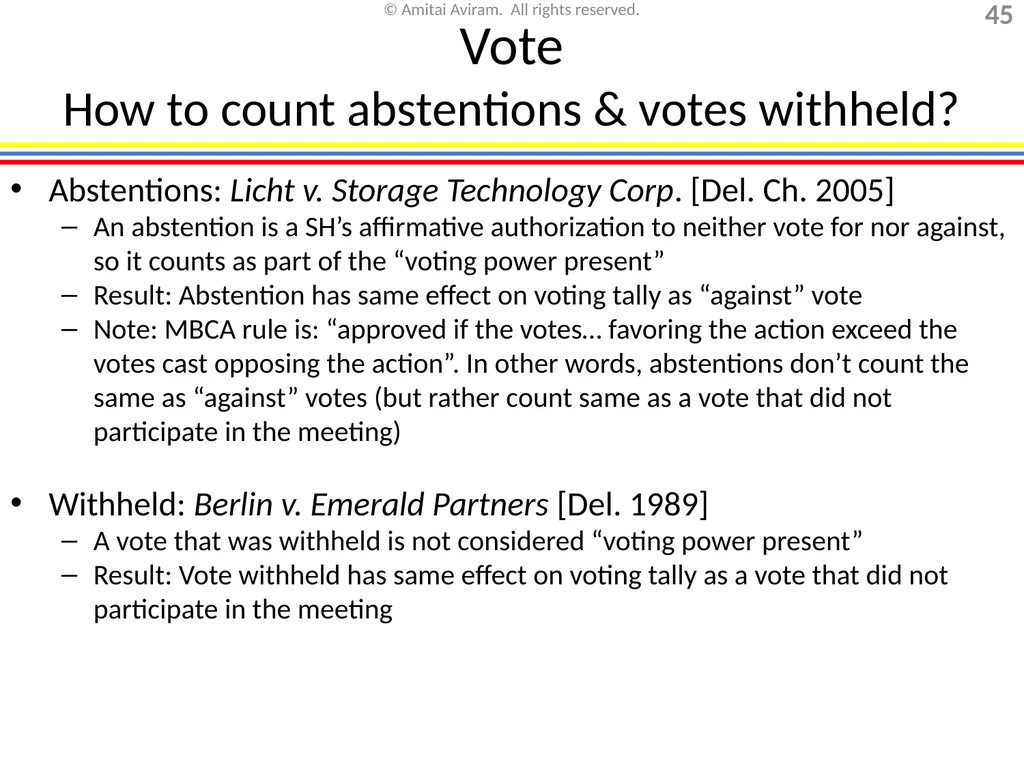 Mergers & acquisitions, Chapter 1 (Business - slide 45 of 140
