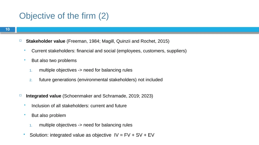 Corporate Finance for Long-Term Value Chapter 3: - slide 10 of 20