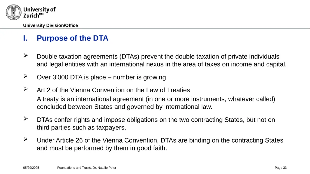 Foundations and Trusts Block 3 – Part II Spring - slide 33 of 61