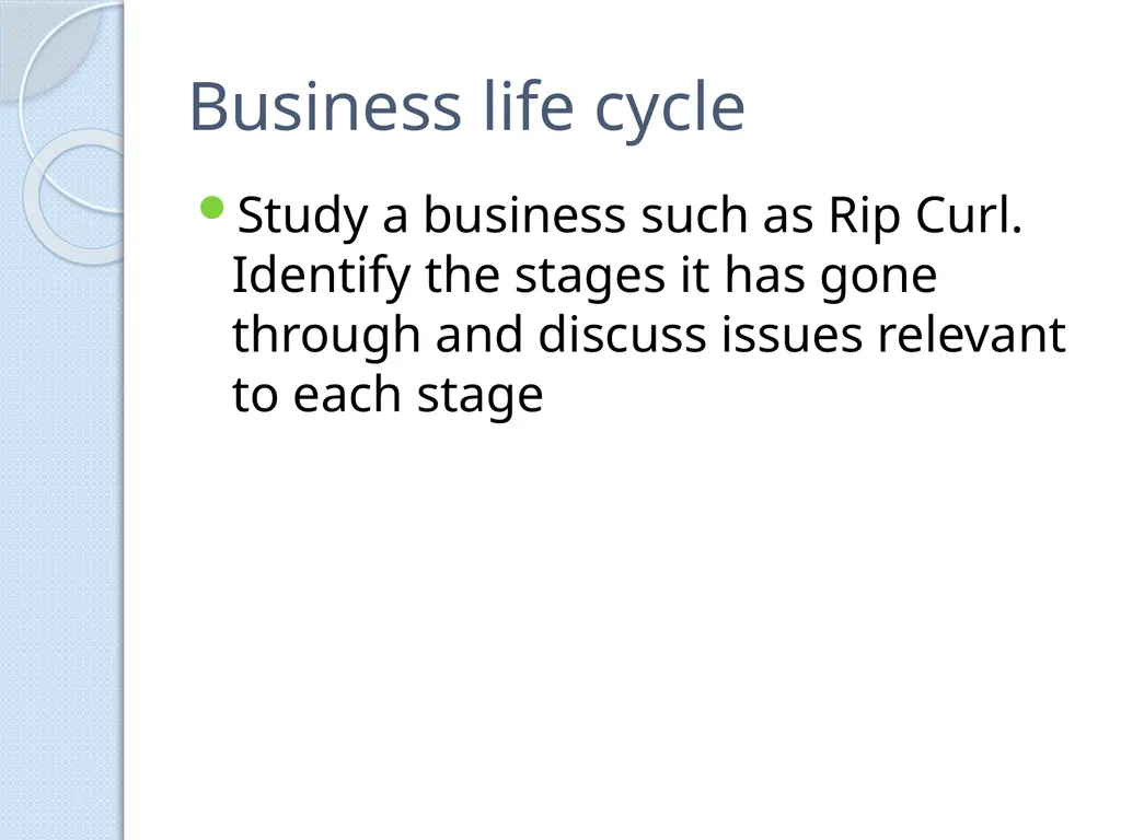 PRELIMINARY BUSINESS STUDIES Miss Vidler 2011 - slide 75 of 89