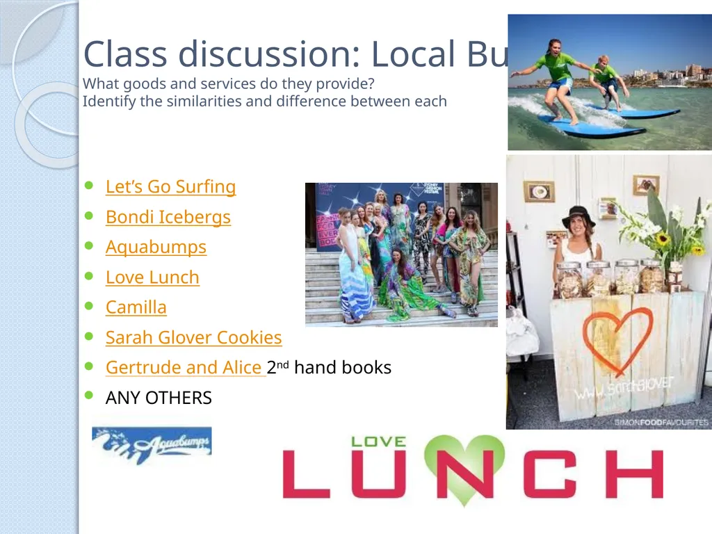 PRELIMINARY BUSINESS STUDIES Miss Vidler 2011 - slide 18 of 89