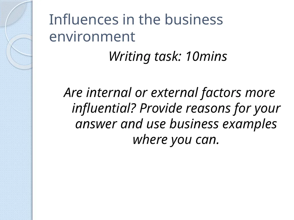 PRELIMINARY BUSINESS STUDIES Miss Vidler 2011 - slide 62 of 89