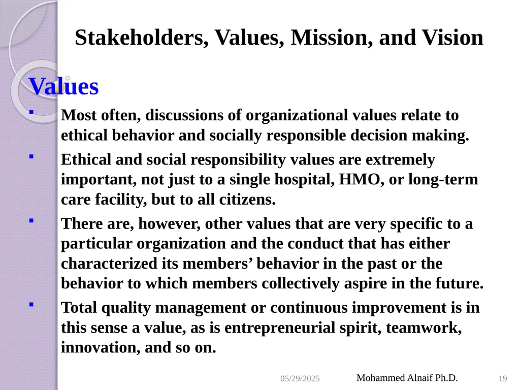 King Saud University College of Business - slide 19 of 55