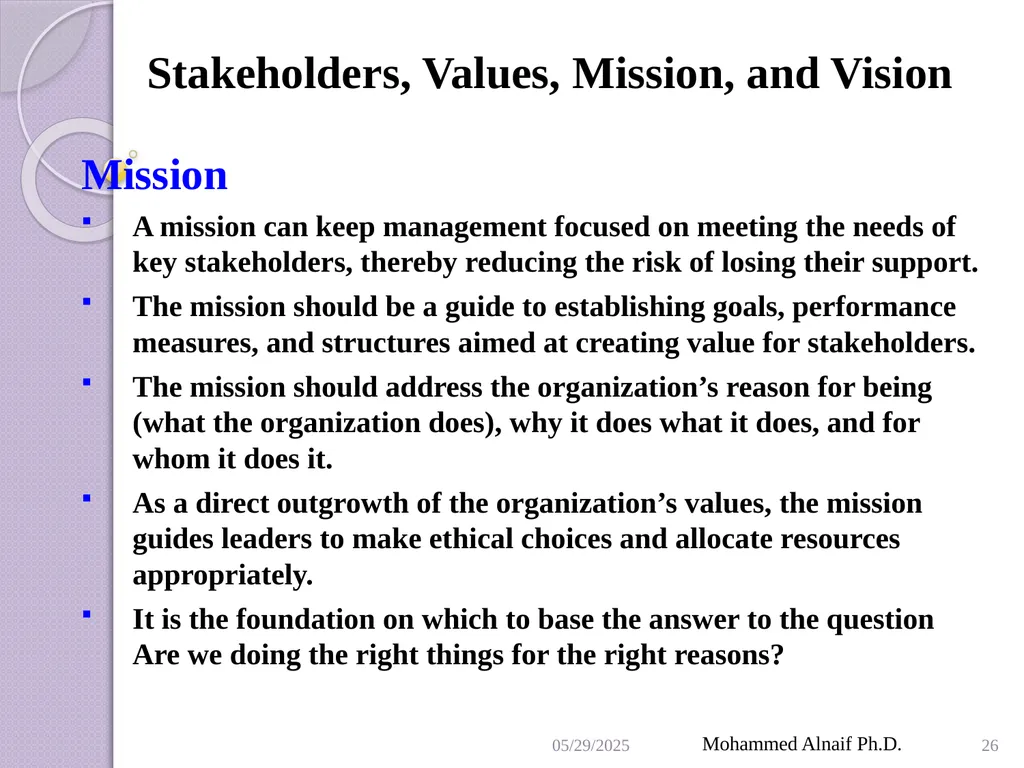 King Saud University College of Business - slide 26 of 55