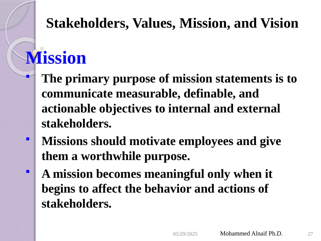 King Saud University College of Business - slide 27 of 55