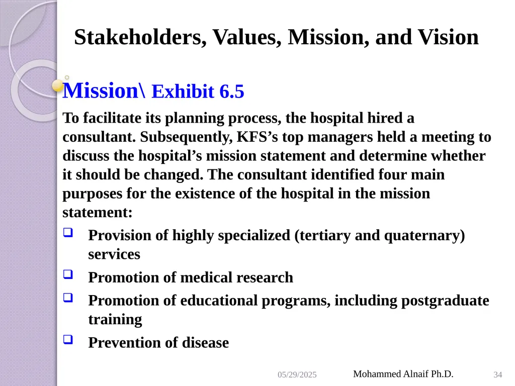 King Saud University College of Business - slide 34 of 55