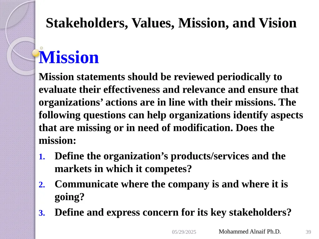 King Saud University College of Business - slide 39 of 55