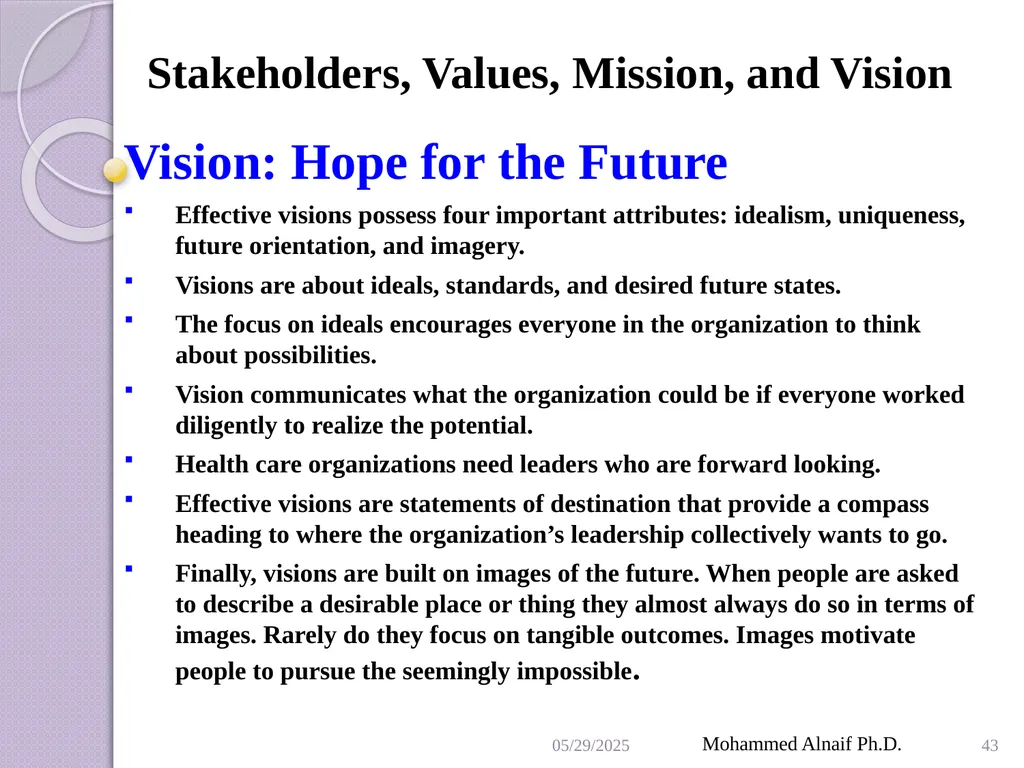 King Saud University College of Business - slide 43 of 55