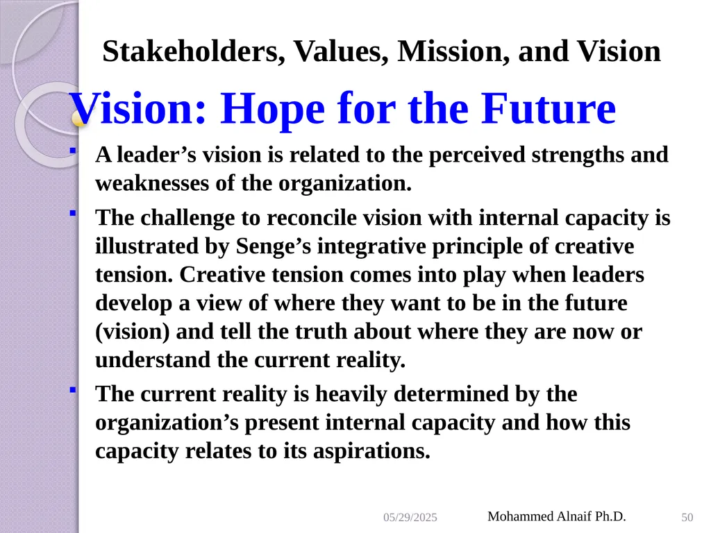 King Saud University College of Business - slide 50 of 55