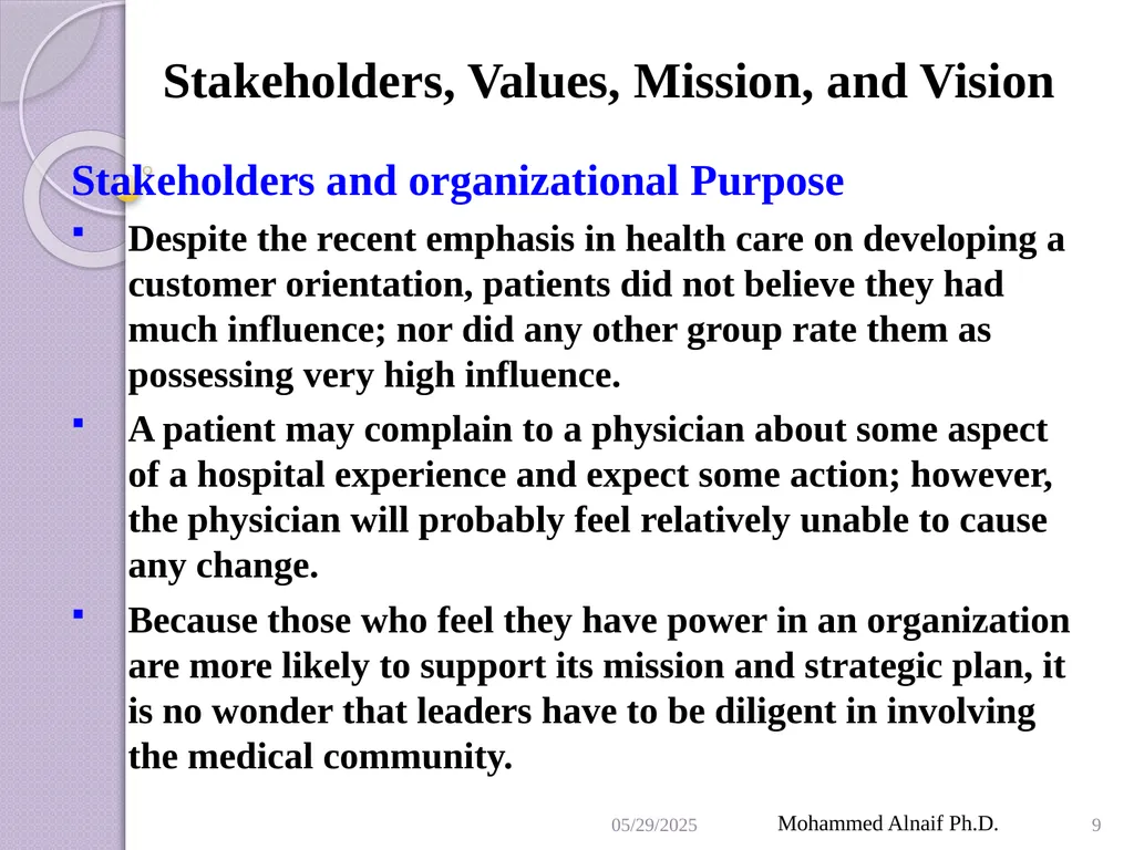King Saud University College of Business - slide 9 of 55
