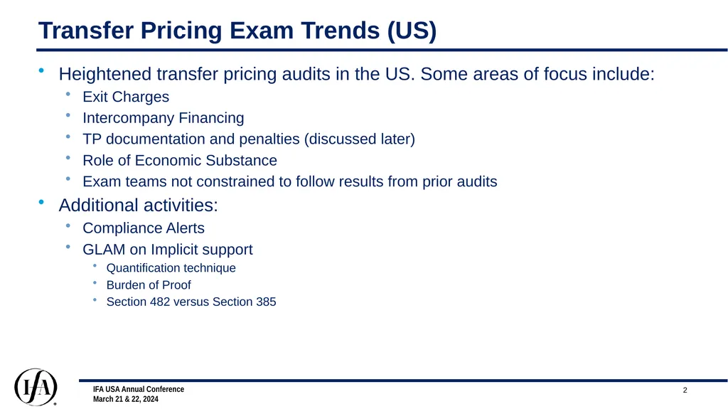 Transfer Pricing Developments Steven - slide 2 of 12