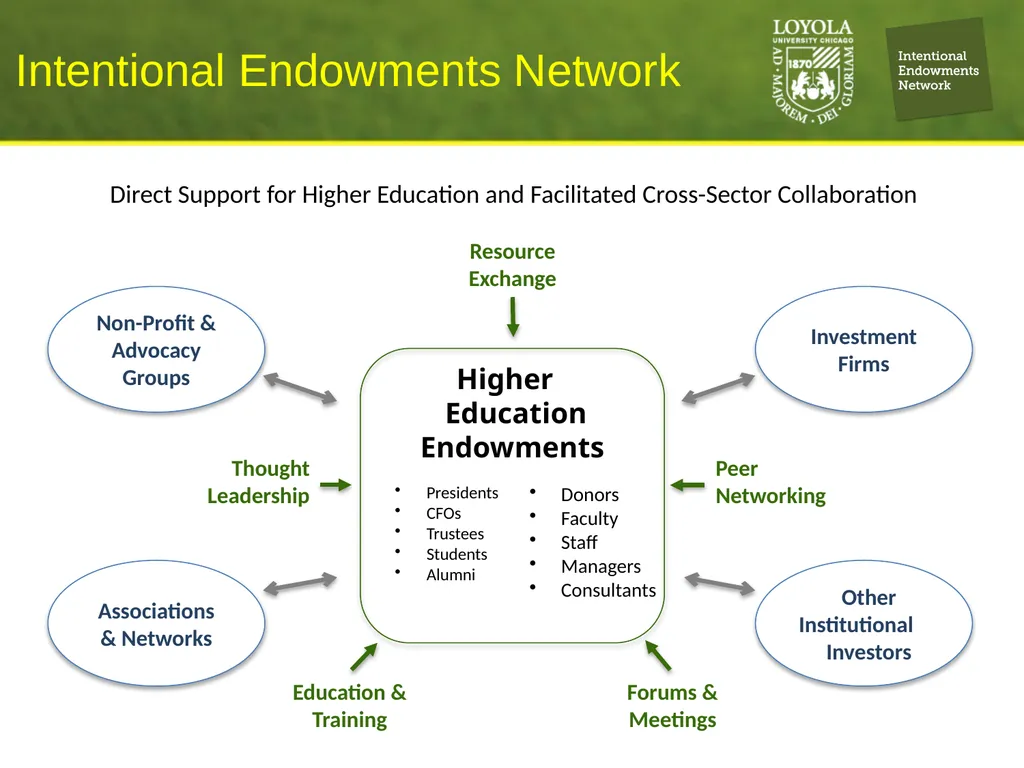 Tony Cortese Principal, Intentional Endowments - slide 2 of 17