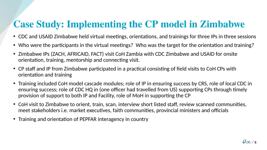 Module 4: Stakeholder Engagement Describe the - slide 8 of 9