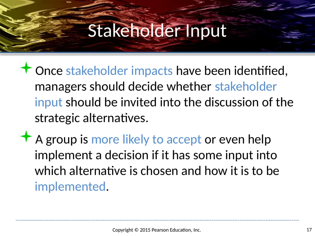 Social Responsibility and Ethics in Strategic - slide 17 of 31