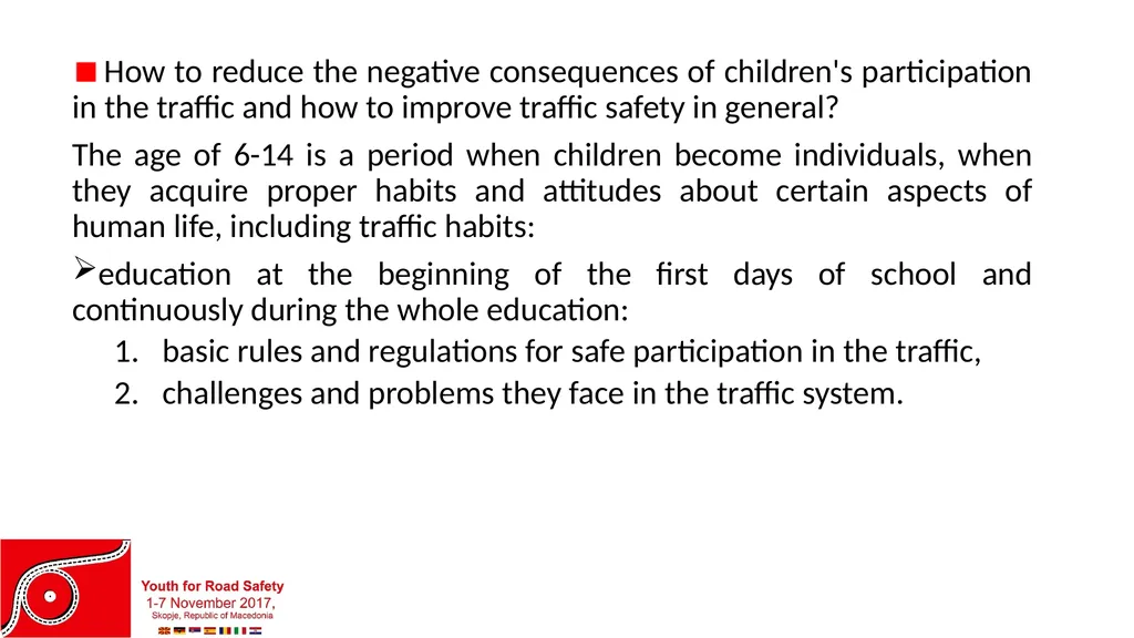 Republic Council on Road Traffic Safety of the - slide 3 of 14
