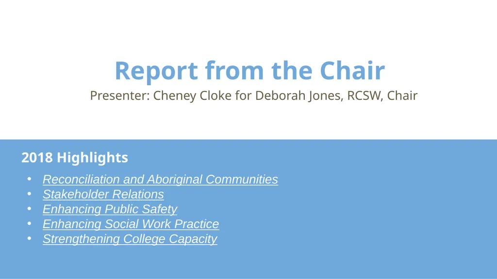 Annual General Meeting Meeting Agenda Welcome and - slide 5 of 18