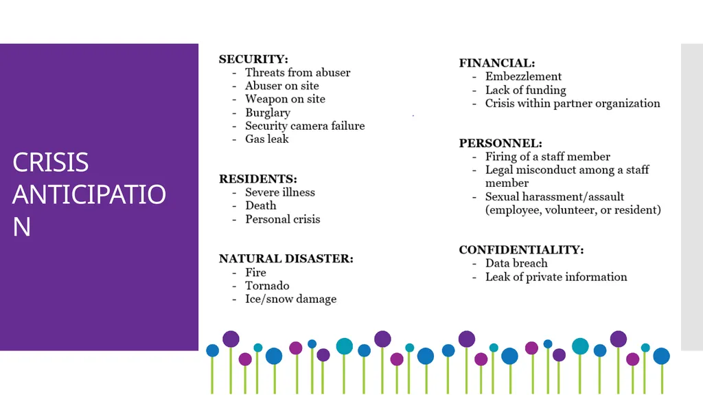 Crisis Communication Plan PURPOSE The purpose of a - slide 4 of 11