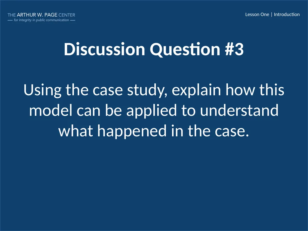 Ethics in a Global Context Module Six | Lesson One - slide 12 of 13
