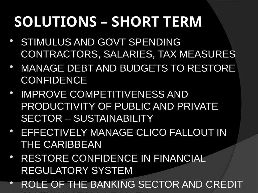 STRATEGIES FoR STIMULATING GROWTH AND - slide 4 of 9
