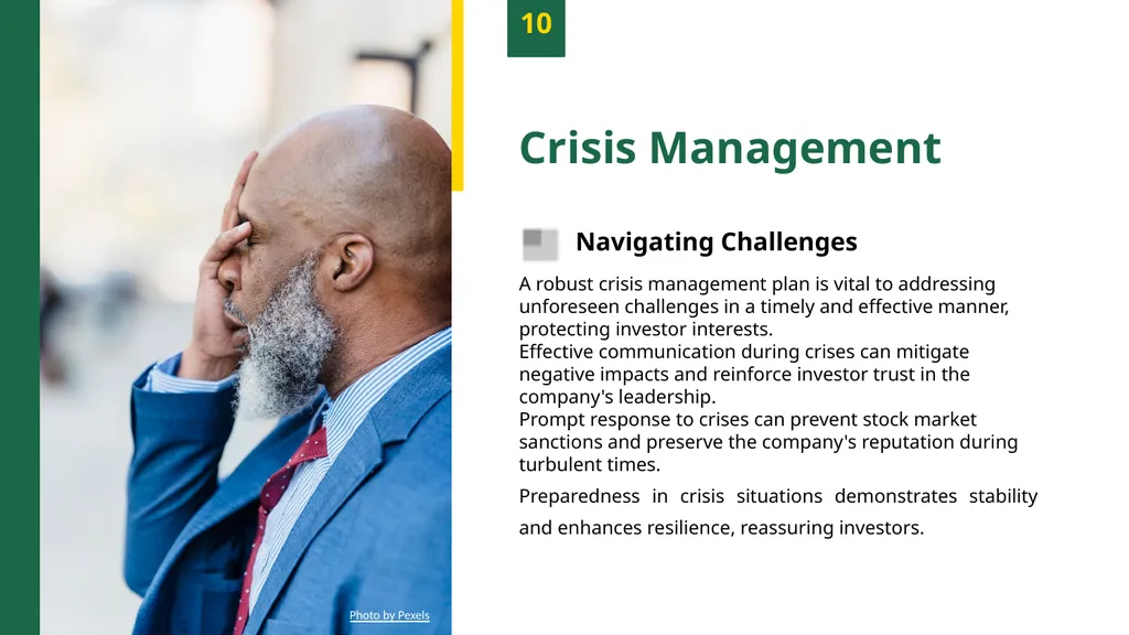 Investor Relations: Key to Resilience - slide 12 of 14