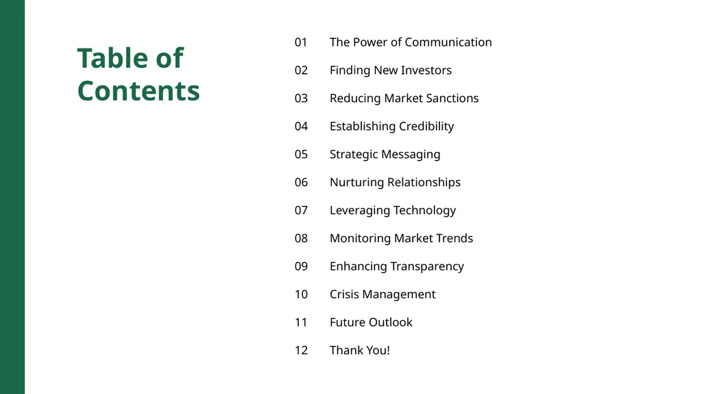 Investor Relations: Key to Resilience - slide 2 of 14