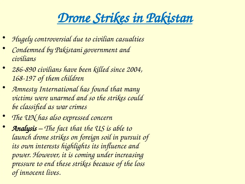 The International influence of the USA What will I - slide 43 of 69