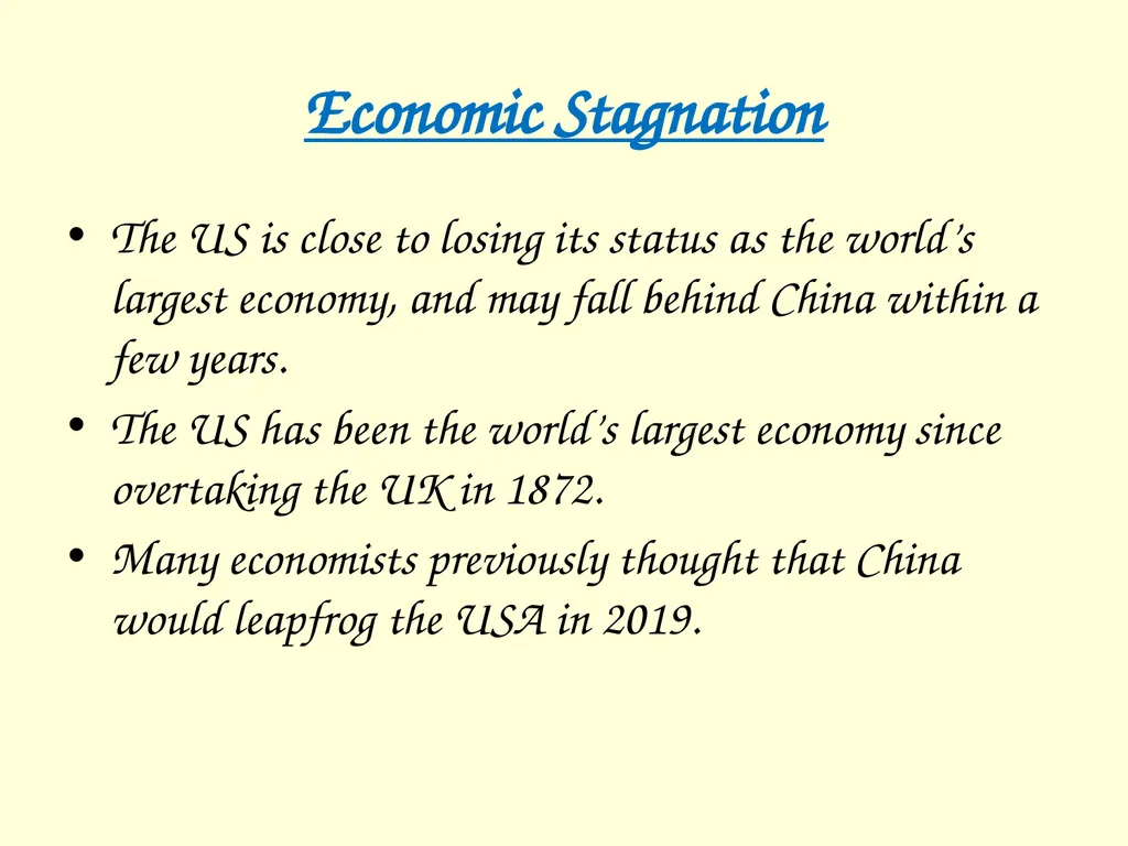 The International influence of the USA What will I - slide 16 of 69