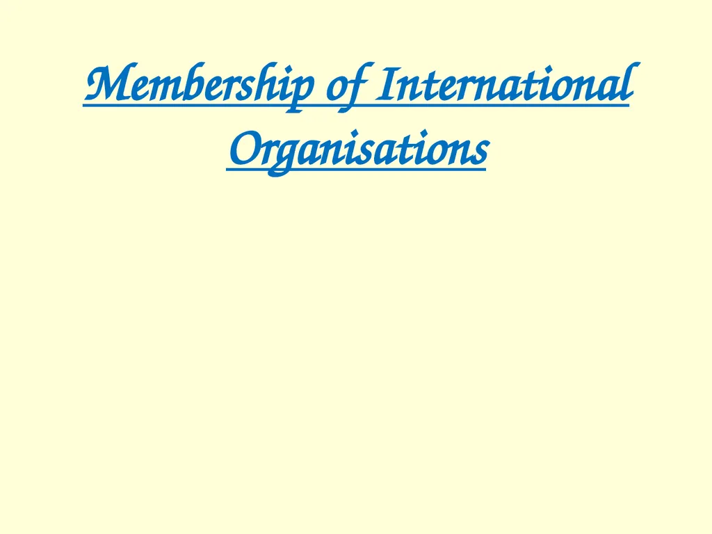 The International influence of the USA What will I - slide 28 of 69