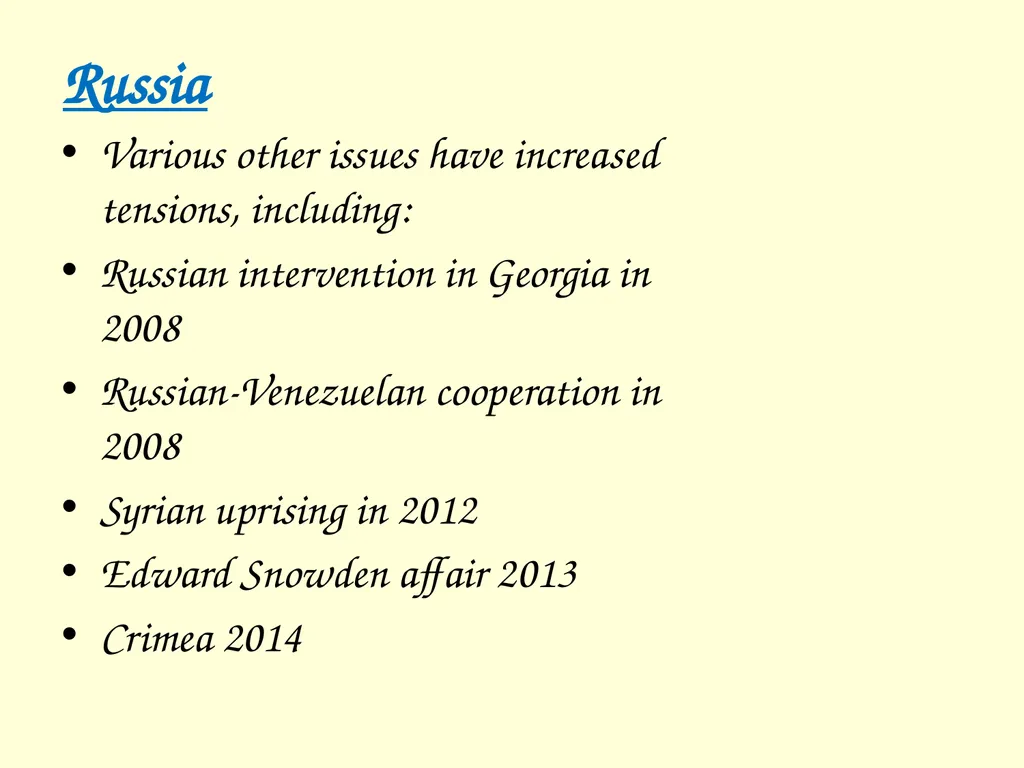 The International influence of the USA What will I - slide 59 of 69