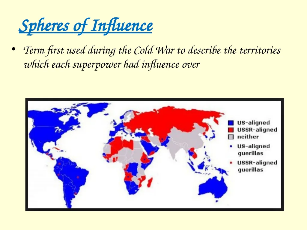 The International influence of the USA What will I - slide 56 of 69