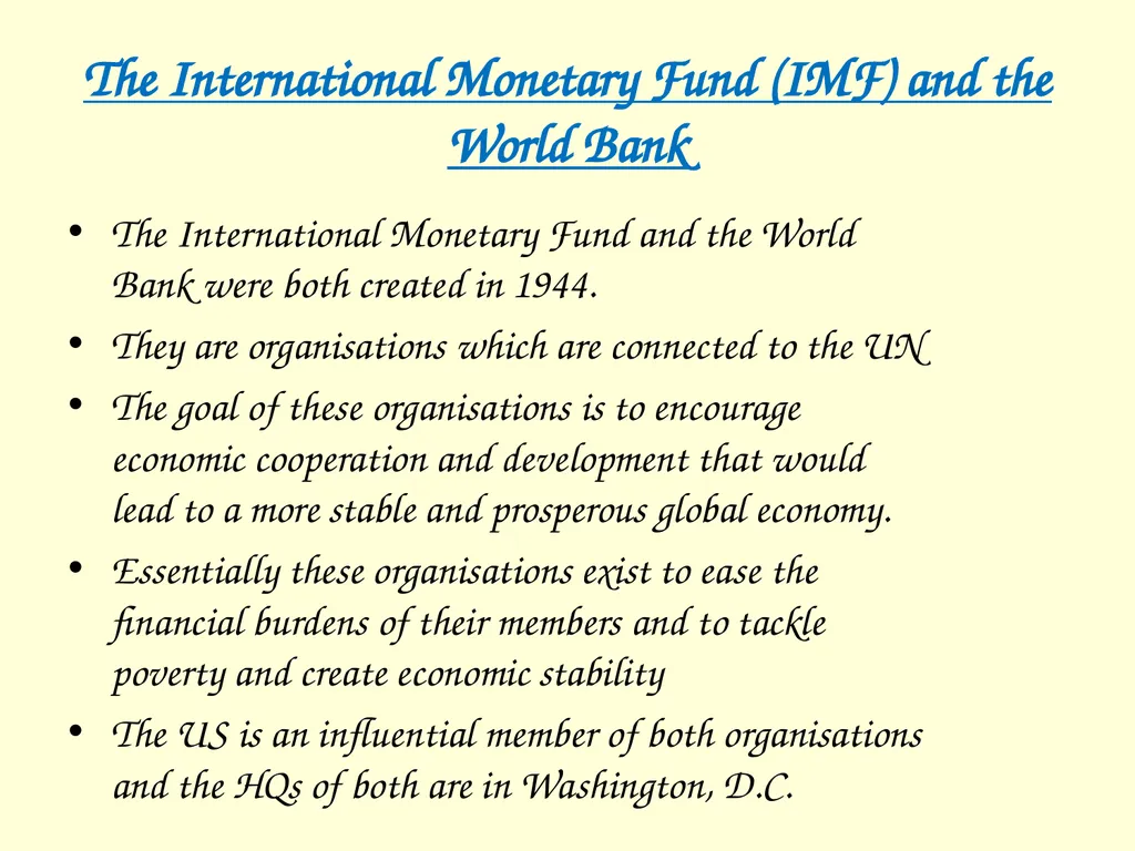 The International influence of the USA What will I - slide 35 of 69