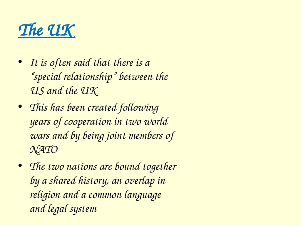 The International influence of the USA What will I - slide 51 of 69