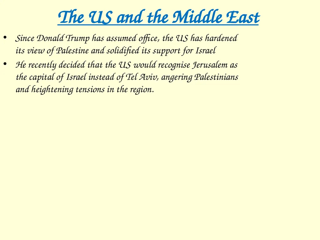 The International influence of the USA What will I - slide 46 of 69