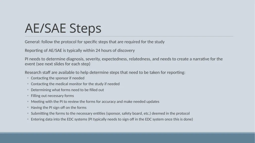 Investigator Training Clinical trials at Avera - slide 13 of 24